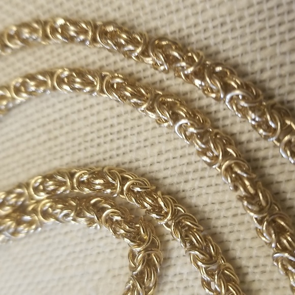 Vtg Like New Napier Byzentine Style Necklace - Picture 3 of 5